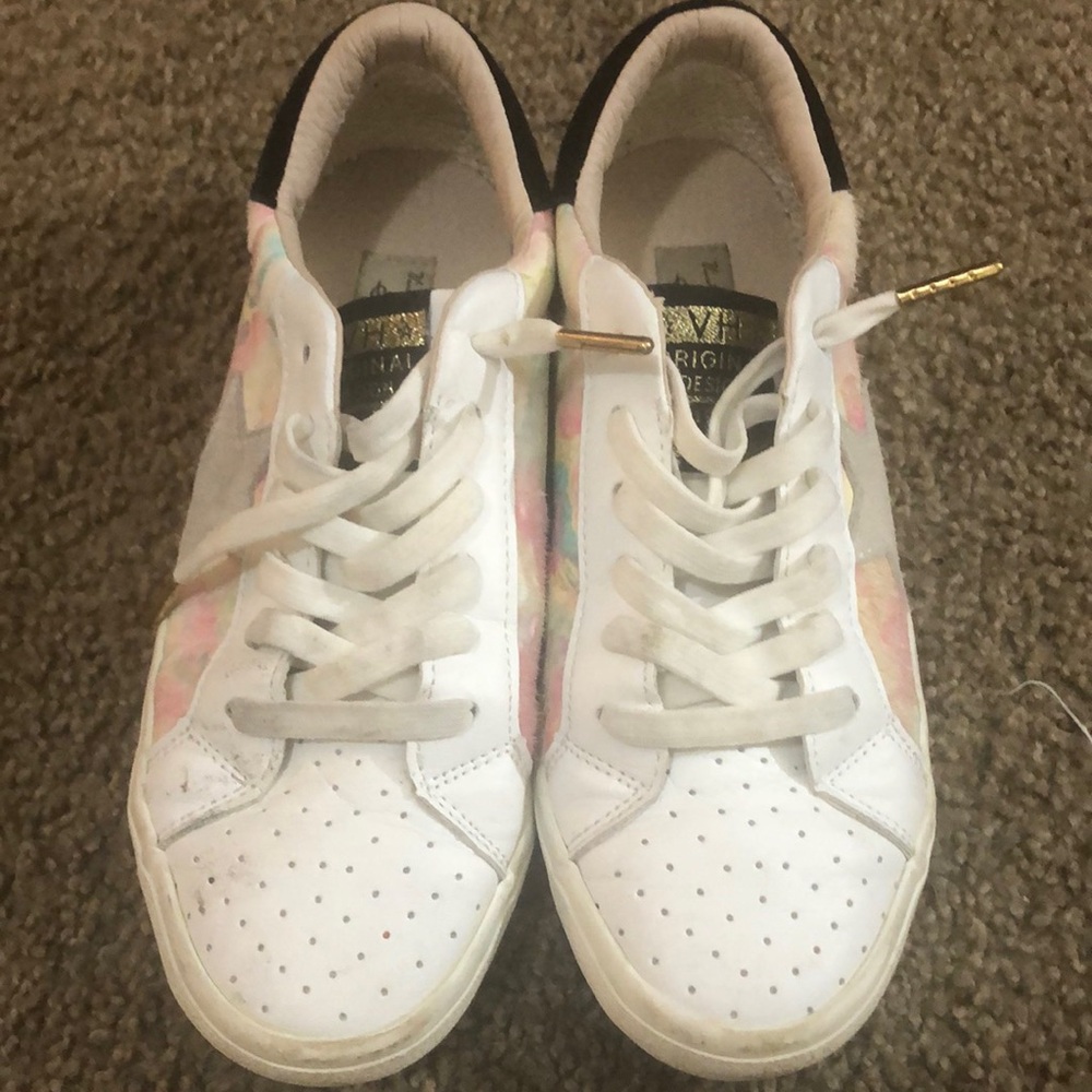 VINTAGE HAVANNA MULTI COLOR CANVAS STAR SNEAKERS